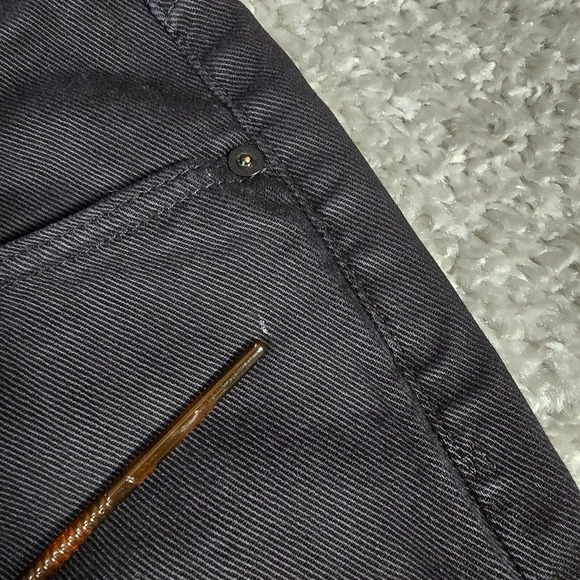 Adriano‎ Goldschmied Jeans Mens 33 (Fits 32x30) Black The Protege Straight READ - Picture 5 of 16